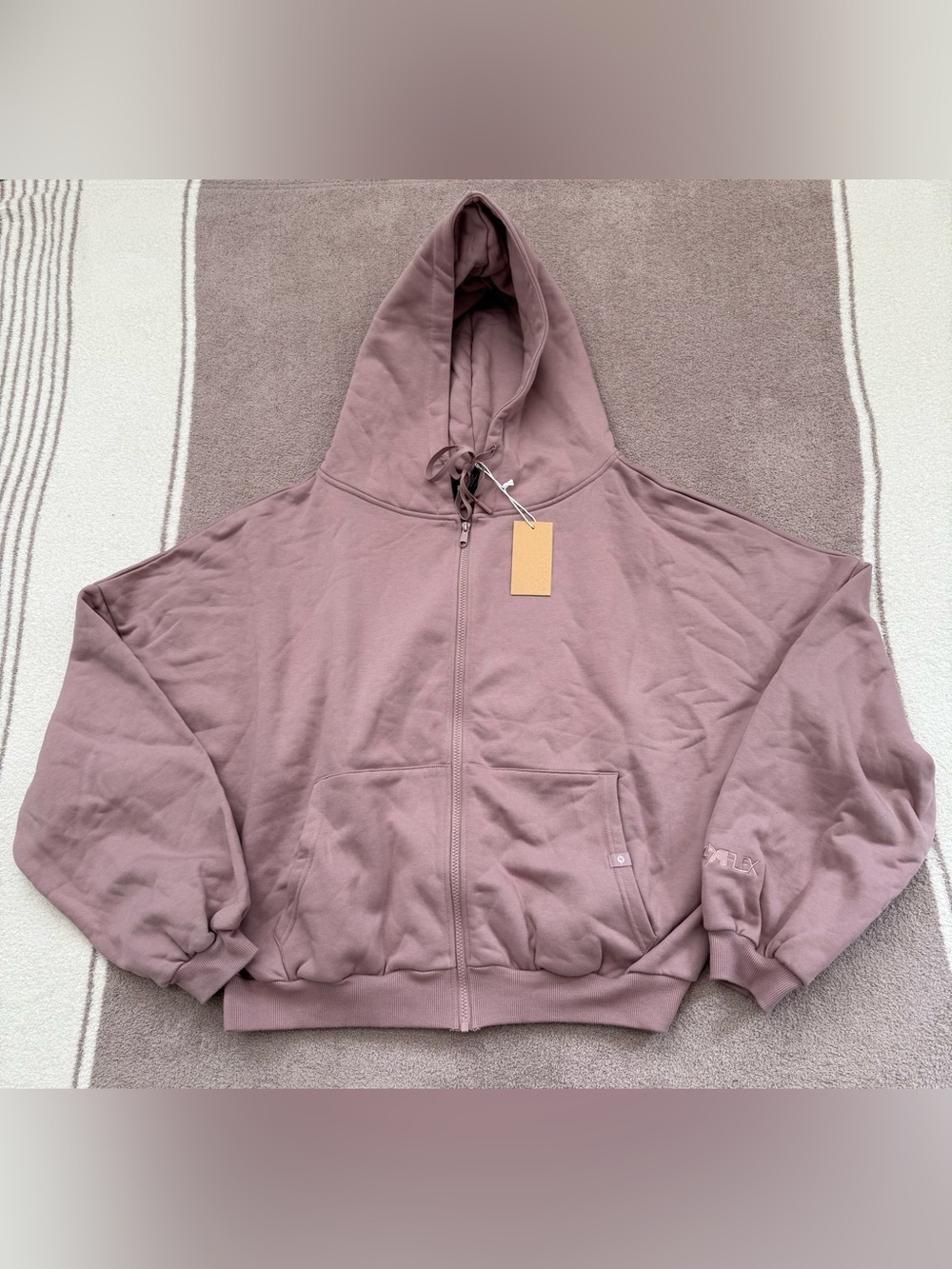 POPFLEX - Zip Cloud Hoodie - Mauve - M/L